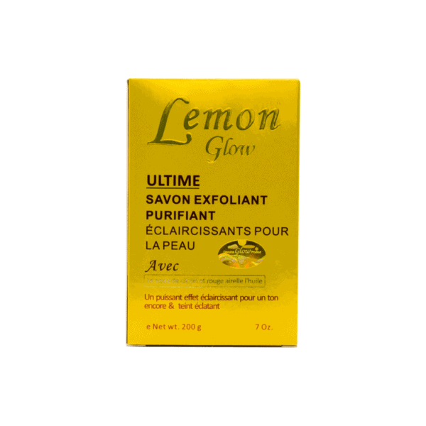 Lemon Glow Ultimate Exfoliating Purifying Soap