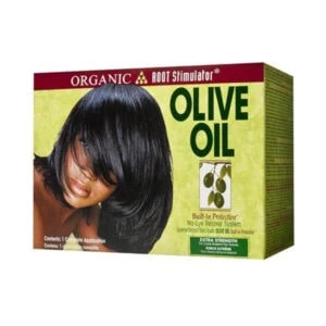 Organic Root Stimulator Olive Oil Relaxer Kit - Regular