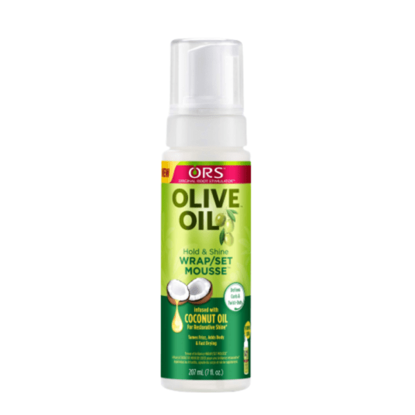 ORS Olive Oil Wrap/Set Mousse with Coconut Oil
