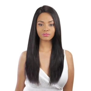 Human Hair Front Lace Wig SYLVIA - 100% Remy