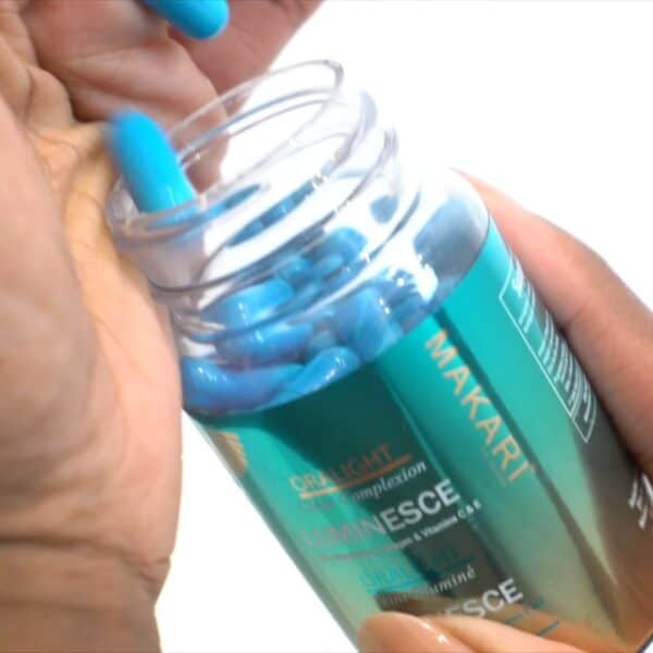 Makari Blue Crystal Oralight Capsules - Image 3