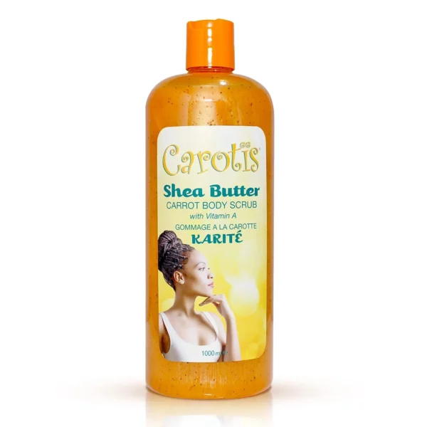 Carotis Shea Butter Carrot Body Scrub with Vitamin A
