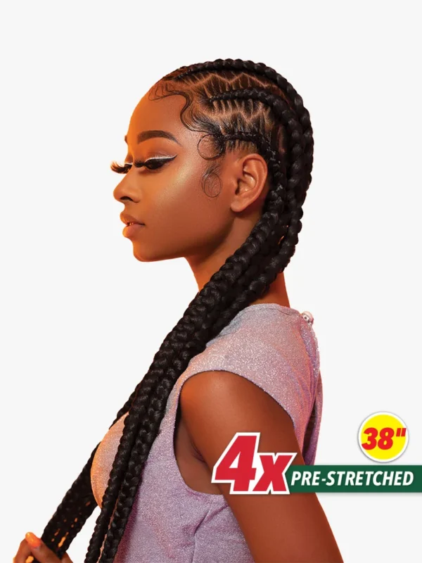 Sensationnel 4X X-Pression Pre-Stretched Braid 38″