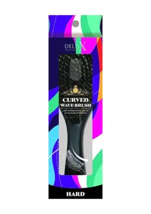 Delux Curved Wave Brush - Hard