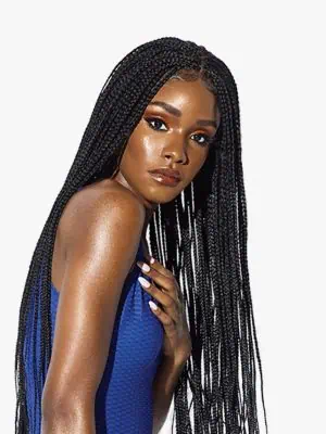 Cloud 9 Swiss Lace Wig Ruwa 4x4 lace Box Braid 36"