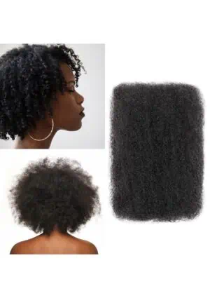 Afro Kinky Bulk Human Hair