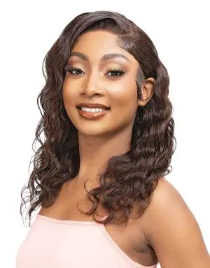 Janet Human Hair Natural 360 Lace 13x4 Haden Wig